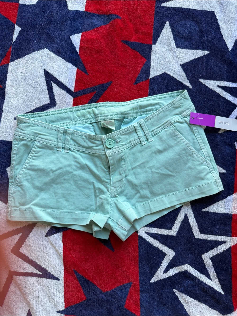 Mossimo Supply Co. Mint High Waist Shorts